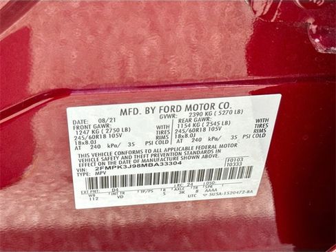 Used 2021 Ford Edge SEL w/ Convenience Package image 29