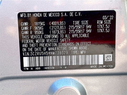 Used 2022 Honda HR-V EX image 31