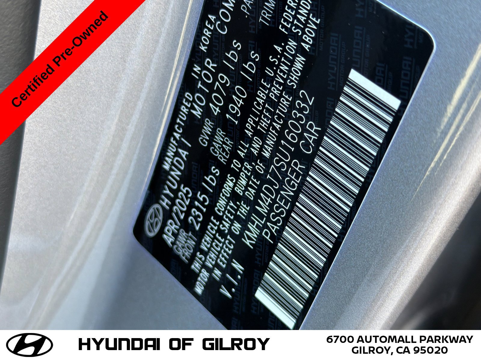 Certified 2025 Hyundai Elantra SEL FWD image 30