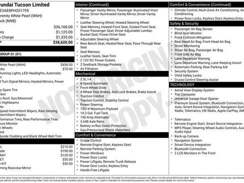 Used 2023 Hyundai Tucson Limited FWD image 37