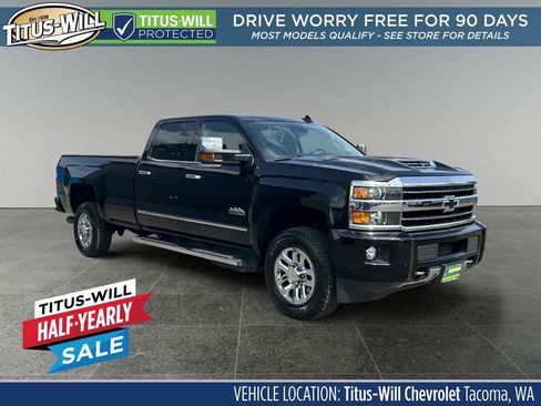 Used 2018 Chevrolet Silverado 3500 High Country w/ Duramax Plus Package AWD/4WD image 1