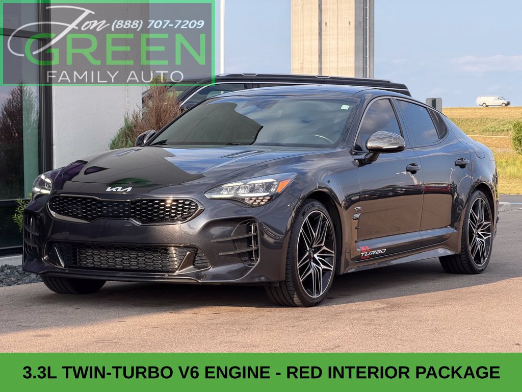 Used 2022 Kia Stinger GT1 w/ Red Interior Color Package AWD/4WD image 1
