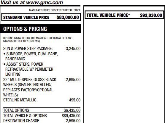 Certified 2026 GMC Yukon Denali w/ Sun & Power Step Package AWD/4WD image 2