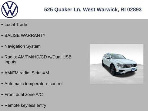 Used 2018 Volkswagen Tiguan SEL AWD/4WD image 6