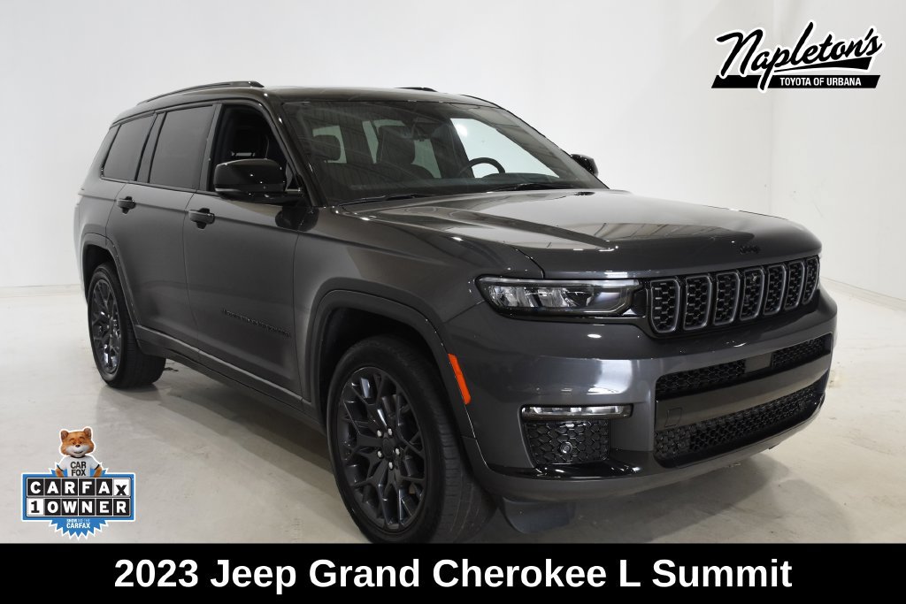 Used 2023 Jeep Grand Cherokee L Summit w/ Advanced Protech Group IV AWD/4WD image 1