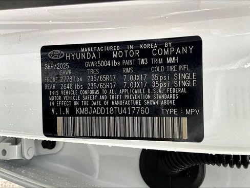 New 2026 Hyundai Tucson Blue SE image 15