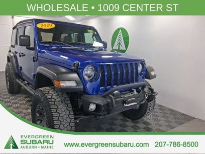 Used 2019 Jeep Wrangler Unlimited Sport S