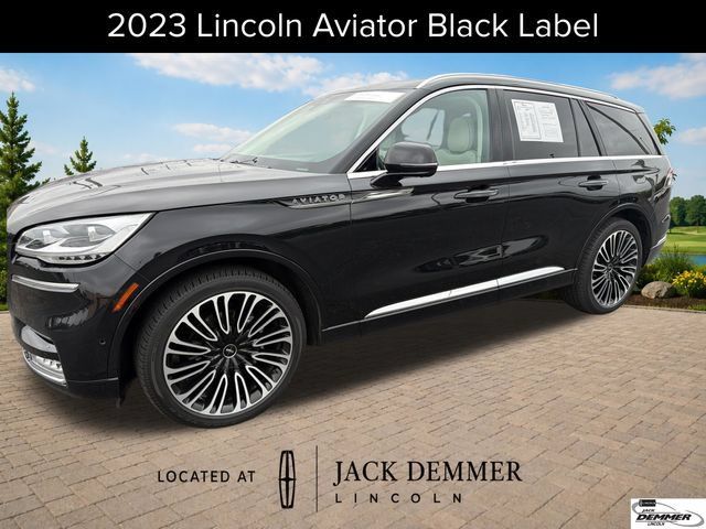Certified 2023 Lincoln Aviator Black Label w/ Dynamic Handling Package AWD/4WD 360° Tour
