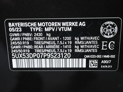 Used 2023 BMW X3 xDrive30i AWD/4WD image 8