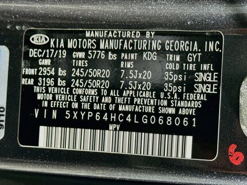 Used 2020 Kia Telluride S FWD image 40