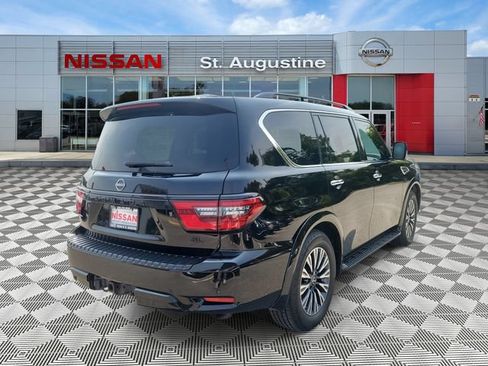 Used 2022 Nissan Armada SL w/ Midnight Edition Package RWD image 2
