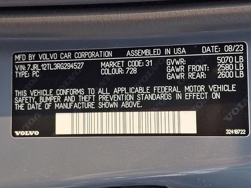 Certified 2024 Volvo S60 B5 Plus w/ Climate Package AWD/4WD image 28