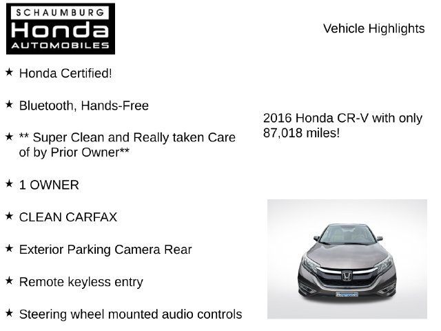 Used 2016 Honda CR-V EX image 11