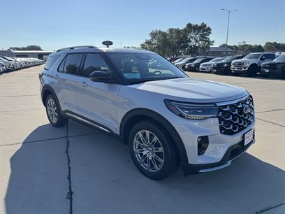 New 2025 Ford Explorer Platinum