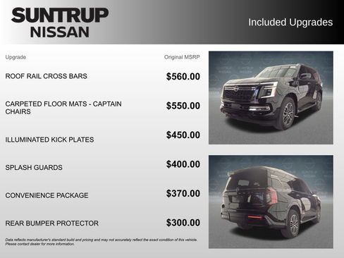 Used 2025 Nissan Armada Platinum w/ Convenience Package AWD/4WD image 2