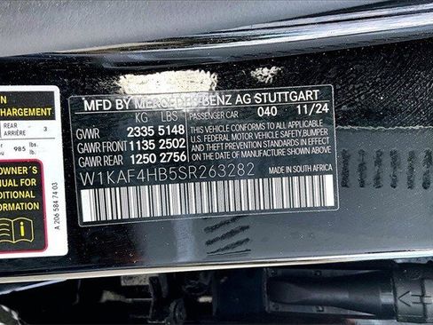 Certified 2025 Mercedes-Benz C 300 4MATIC Sedan image 6