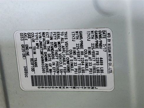 Used 2017 Nissan Rogue SV w/ SV Premium Package image 25