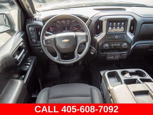 Used 2025 Chevrolet Silverado 1500 Custom w/ Turbomax Blackout Package AWD/4WD image 28