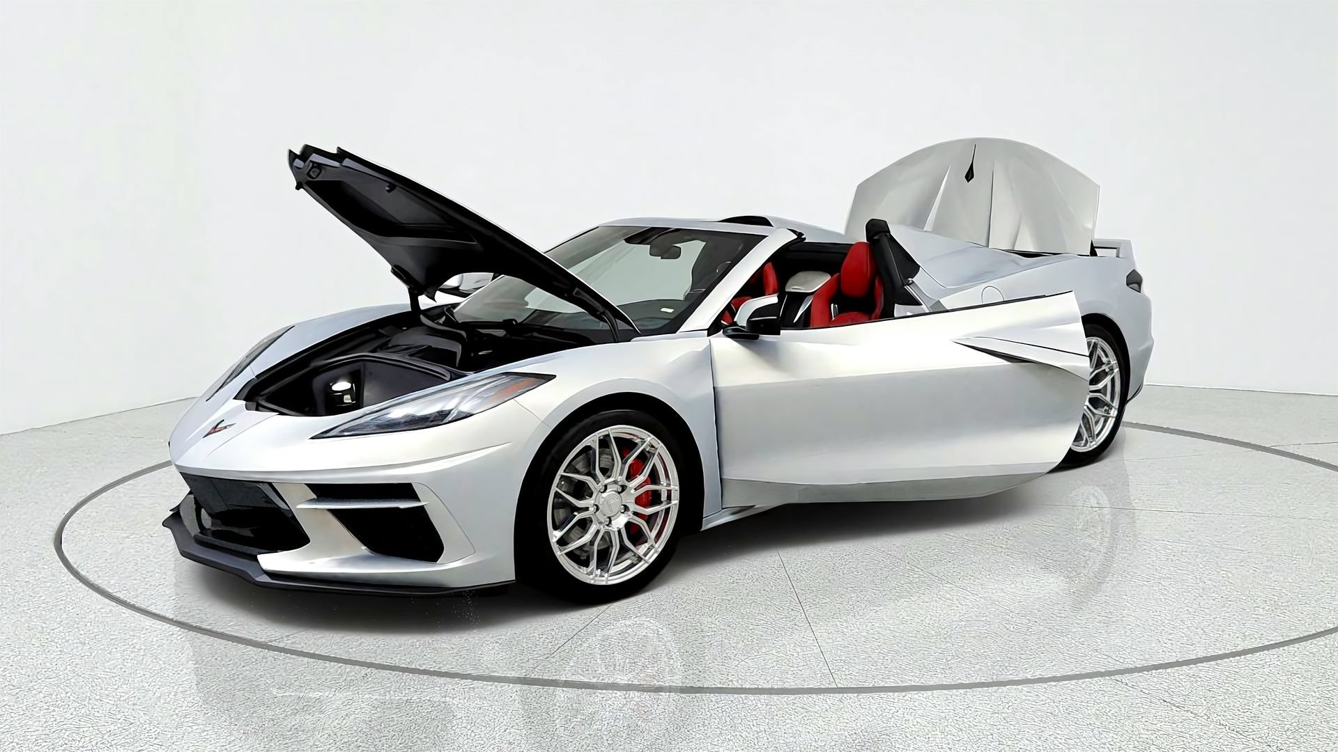 Used 2021 Chevrolet Corvette Stingray Premium Conv w/ Z51 Performance Package RWD image 9