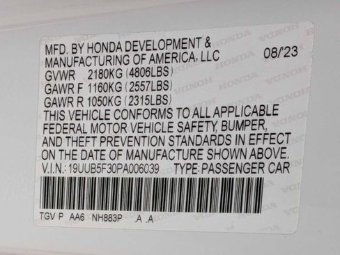 Used 2023 Acura TLX FWD image 33
