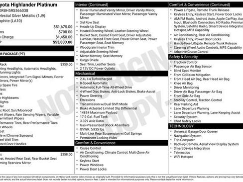 Used 2024 Toyota Highlander Platinum image 43