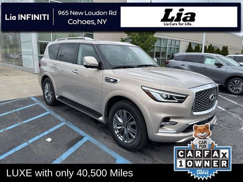 Certified 2022 INFINITI QX80 Luxe w/ Cargo Package AWD/4WD image 1