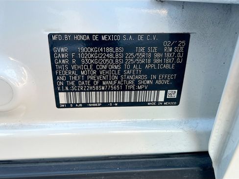 Used 2025 Honda HR-V Sport image 29