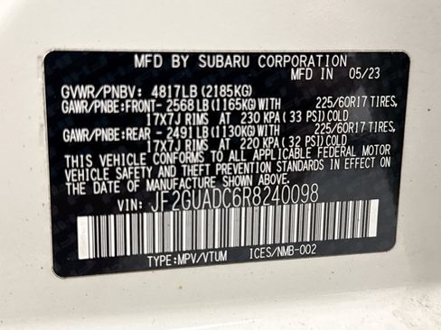 Used 2024 Subaru Crosstrek 2.0i Premium w/ Popular Package #3 AWD/4WD image 11