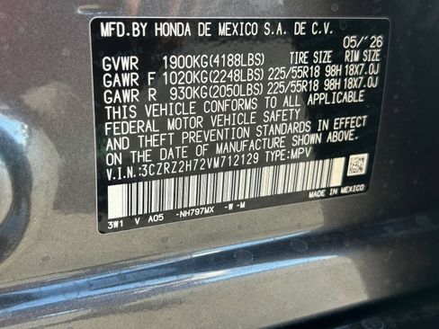 New 2027 Honda HR-V EX-L image 28