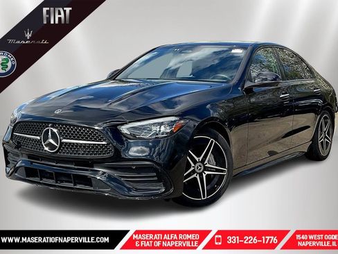 Used 2022 Mercedes-Benz C 300 4MATIC Sedan w/ AMG Line w/ Night Package image 1