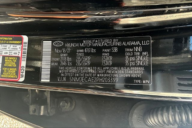 Used 2023 Hyundai Tucson Limited AWD/4WD image 19