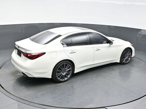 Used 2023 INFINITI Q50 Red Sport 400 w/ Cargo Package AWD/4WD image 36