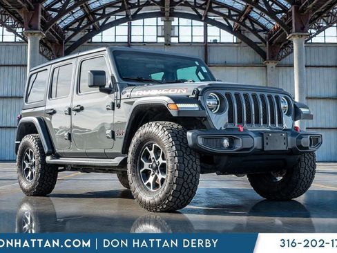 Used 2020 Jeep Wrangler Unlimited Rubicon w/ LED Lighting Group image 37