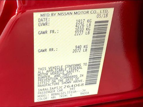 Used 2018 Nissan Altima 2.5 S w/ S Convenience Package FWD image 33