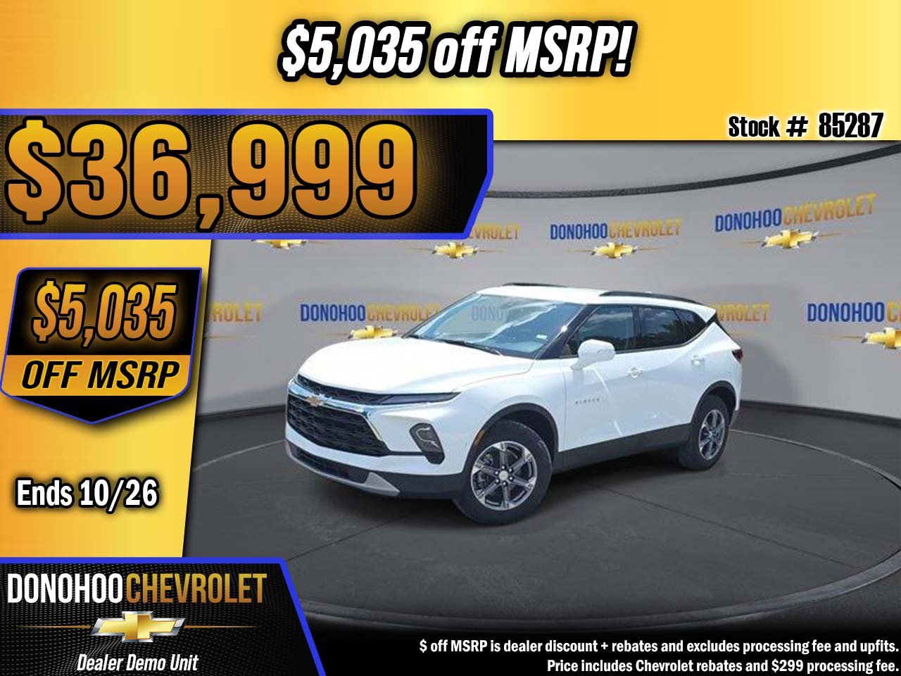 New 2026 Chevrolet Blazer LT FWD image 1