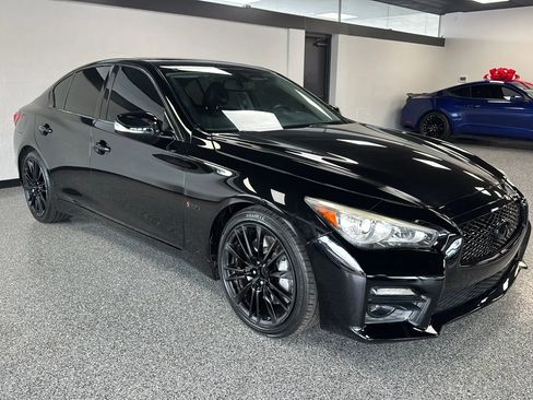 Used 2016 INFINITI Q50 Red Sport 400 RWD image 7