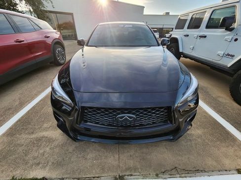 Used 2023 INFINITI Q50 Red Sport 400 w/ Black Opal Edition RWD image 2