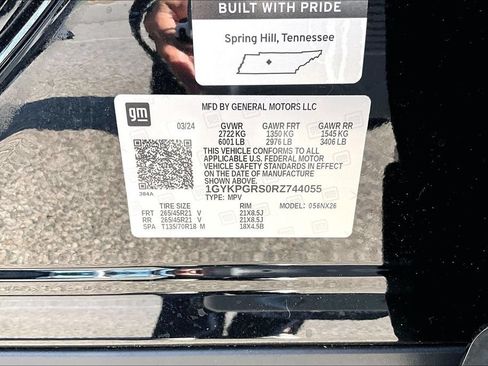 Certified 2024 Cadillac XT6 Sport w/ LPO, Floor Liner Package AWD/4WD image 36
