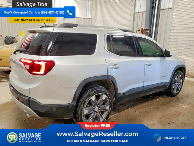Used 2019 GMC Acadia SLT w/ LPO, Cargo Package AWD/4WD image 4
