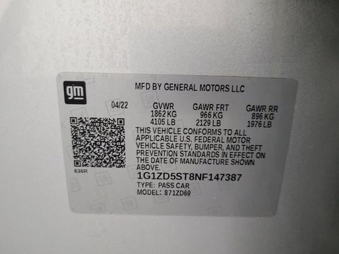 Used 2022 Chevrolet Malibu LT image 33