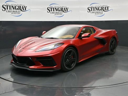 Used 2025 Chevrolet Corvette Stingray Premium Conv w/ Stealth Interior Trim Package RWD image 3