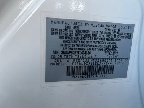 New 2026 Nissan Kicks SV w/ Cold Weather Package AWD/4WD image 28