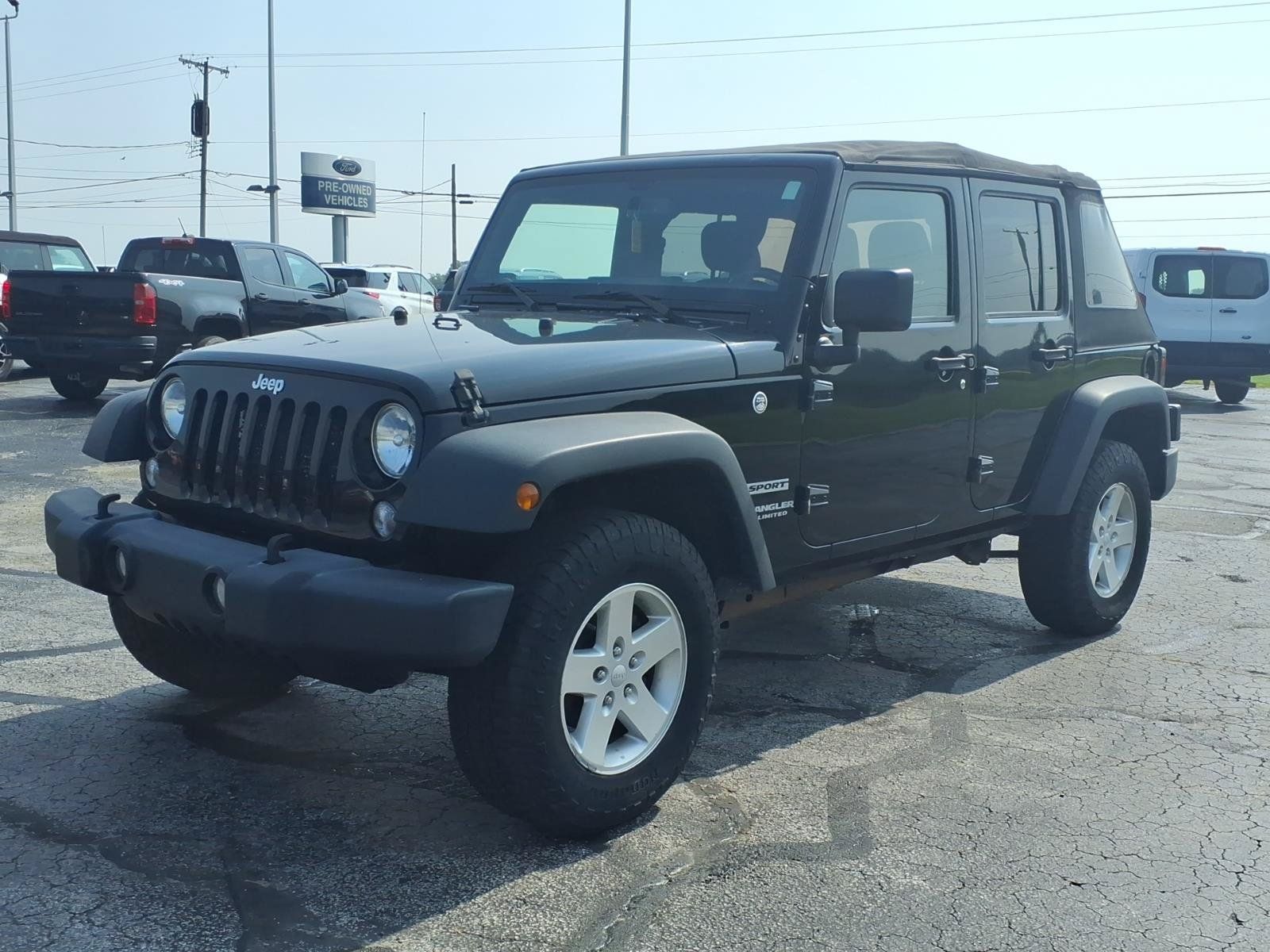 Used 2017 Jeep Wrangler Unlimited Sport w/ Quick Order Package 24S AWD/4WD image 7