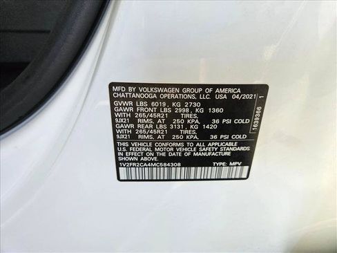 Used 2021 Volkswagen Atlas SEL Premium AWD/4WD image 22