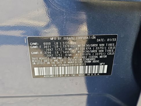 Certified 2023 Subaru Ascent Onyx Edition Limited image 16