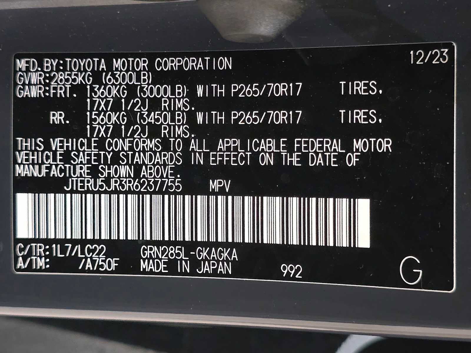 Certified 2024 Toyota 4Runner TRD Off-Road Premium w/ Off Road Premium Plus Package AWD/4WD image 32