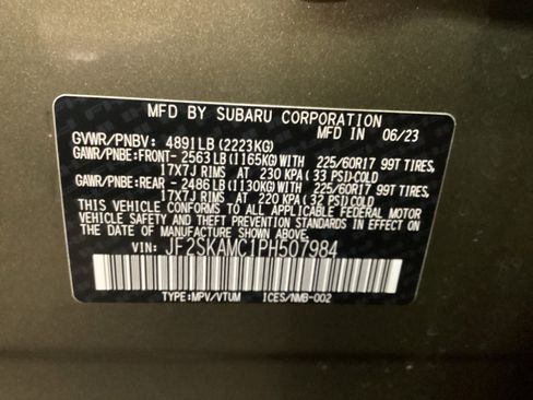 Certified 2023 Subaru Forester Wilderness image 16