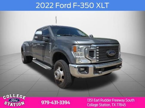 Used 2022 Ford F350 XLT w/ XLT Premium Package AWD/4WD image 1