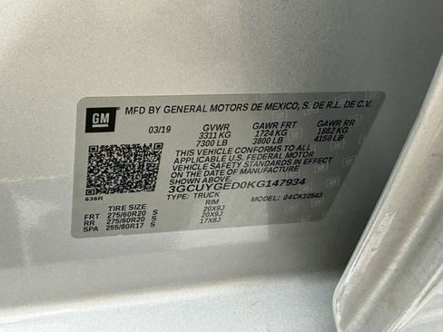 Used 2019 Chevrolet Silverado 1500 LTZ w/ LTZ Texas Edition image 18