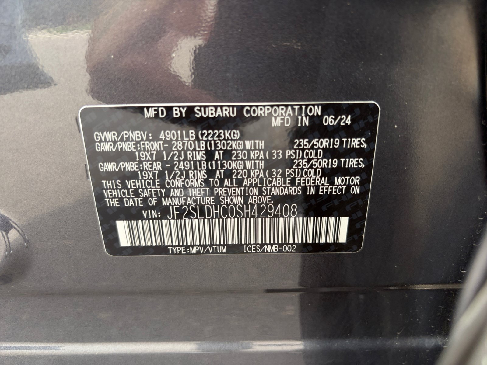 Certified 2025 Subaru Forester Sport AWD/4WD image 33